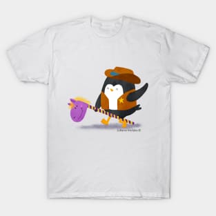 Cowboy Penguin T-Shirt